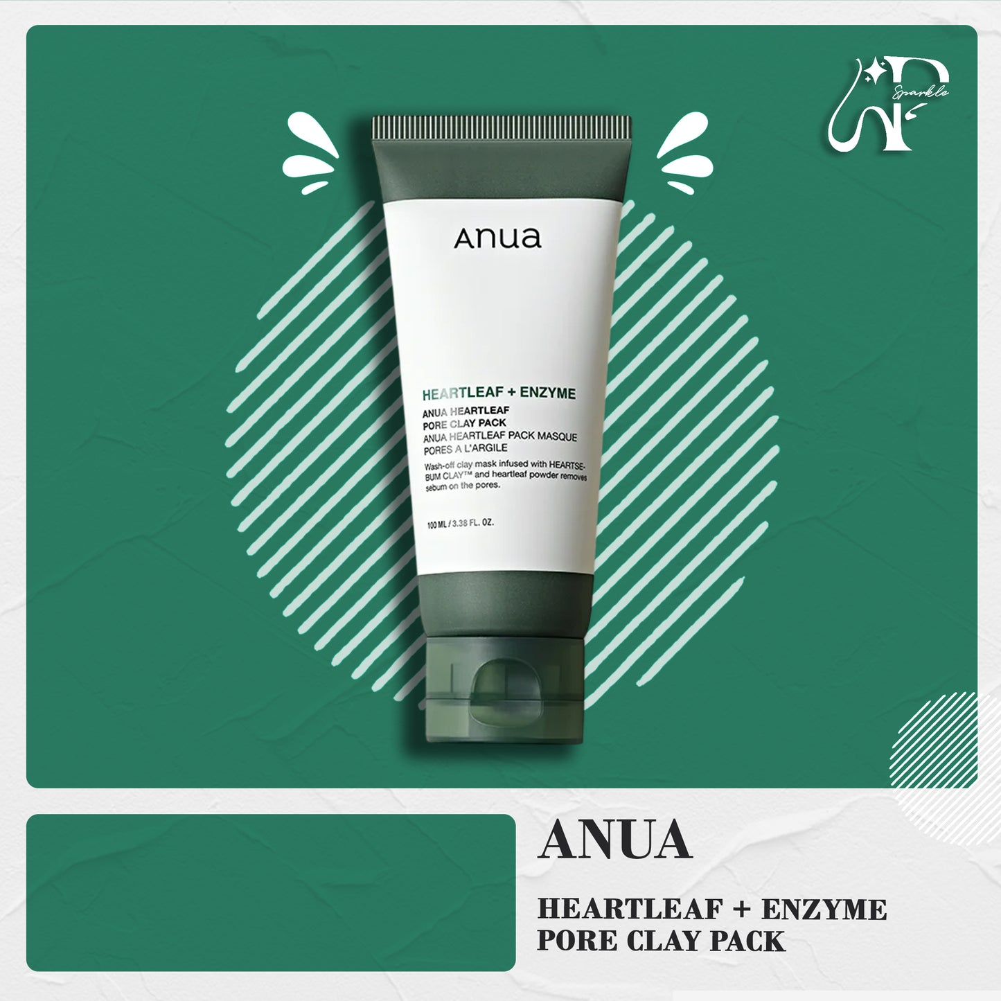 Anua Heartleaf + Enzyme Pore Clay Pack