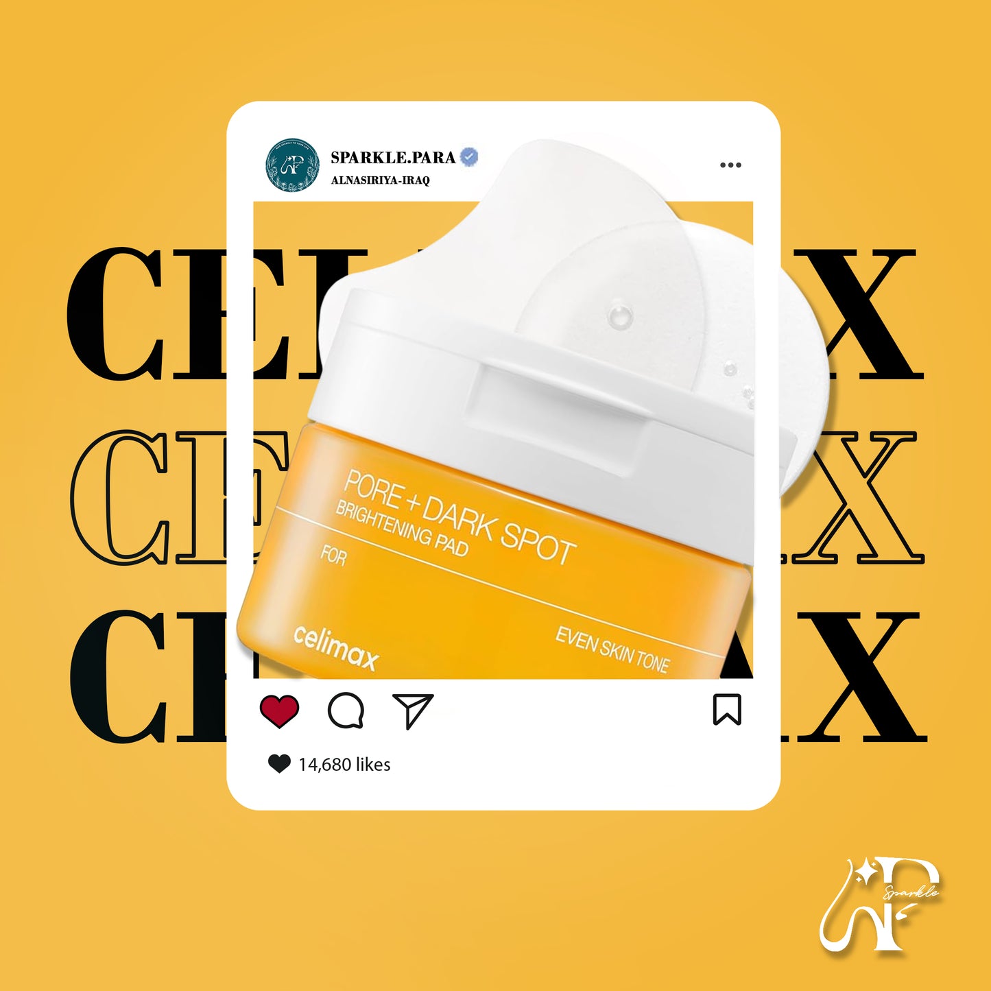 Celimax Pore+ Dark Spot Brightening Pad
