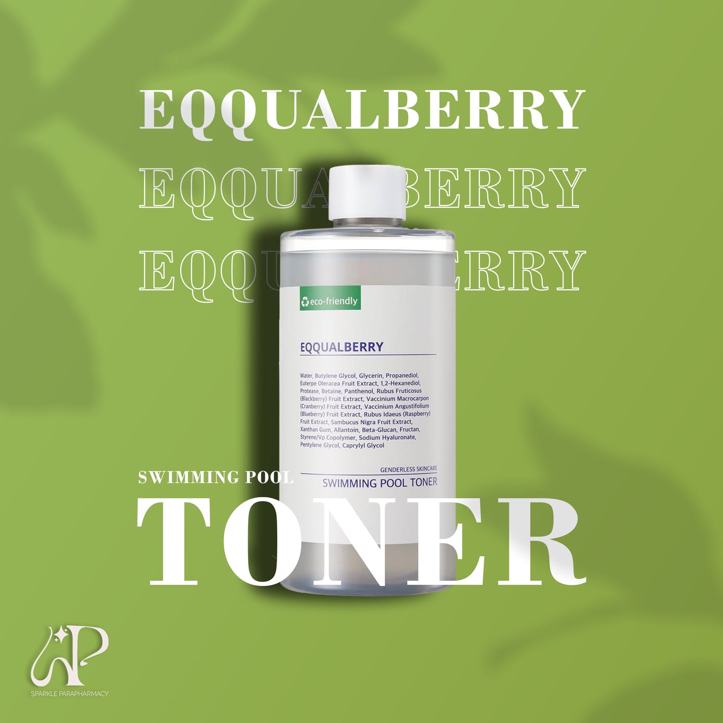EQQUALBERRY SWIMMING POOL TONER 300 ml