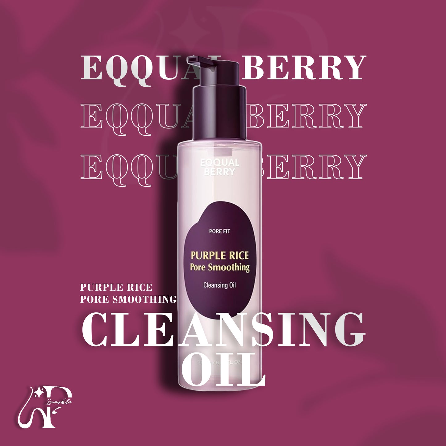 Eqqual Berry Purple Rice Pore Smoothing Cleansing Oil