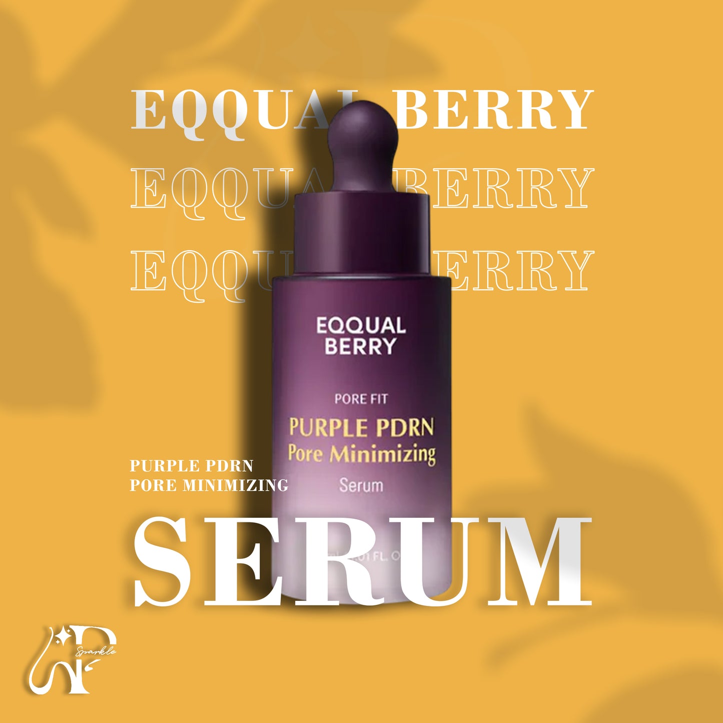 EQQUAL BERRY PURPLE PDRN Pore Minimizing Serum