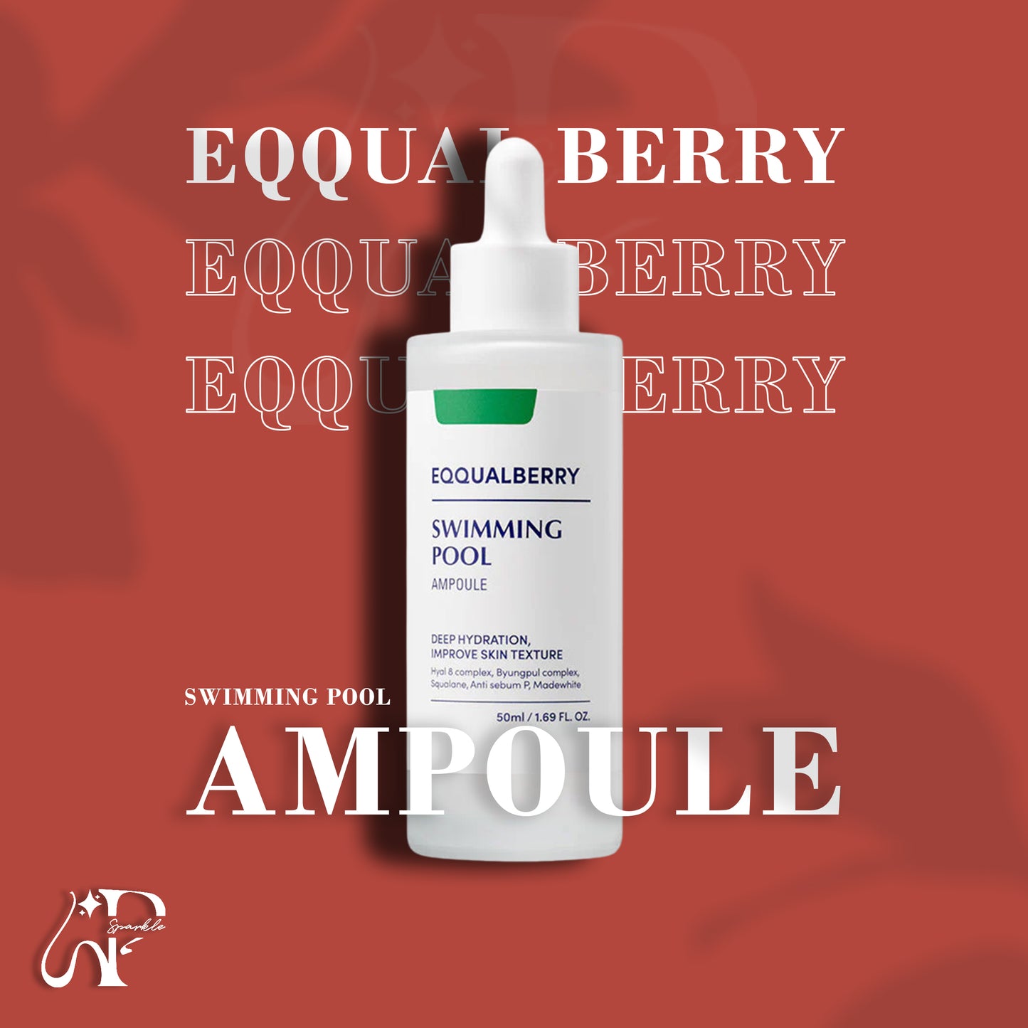 EQQUALBERRY Swimming Pool Ampoule