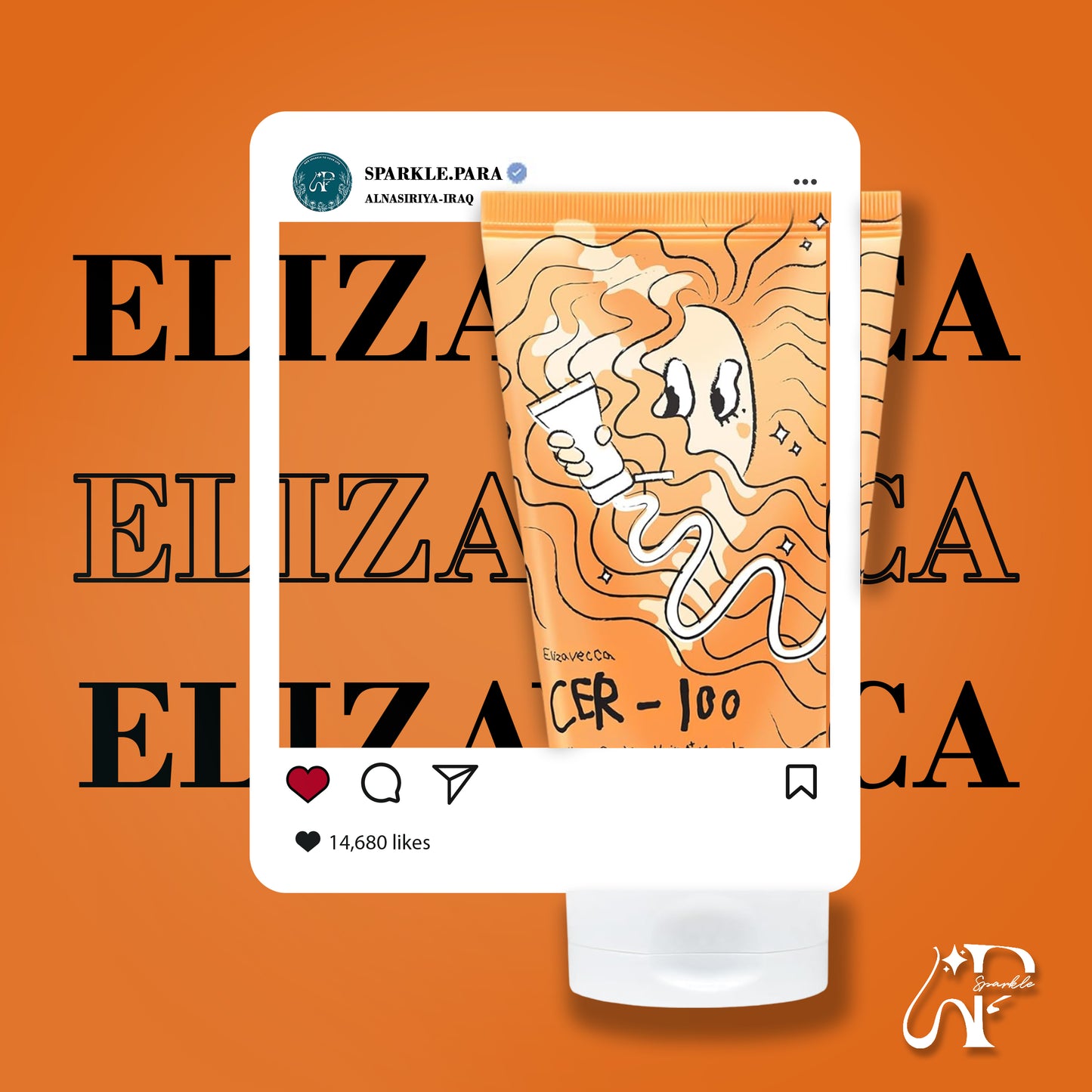 Elizavecca CER-100 Collagen Coating Hair A+ Muscle Curl Cream