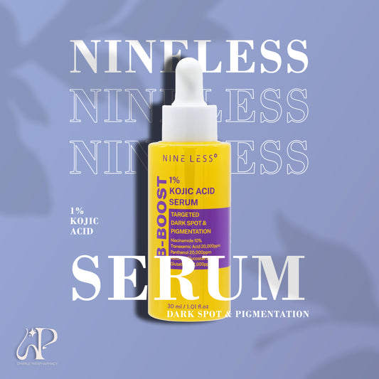 NINELESS B-BOOST 1% KOJIC ACID SERUM - 30ML