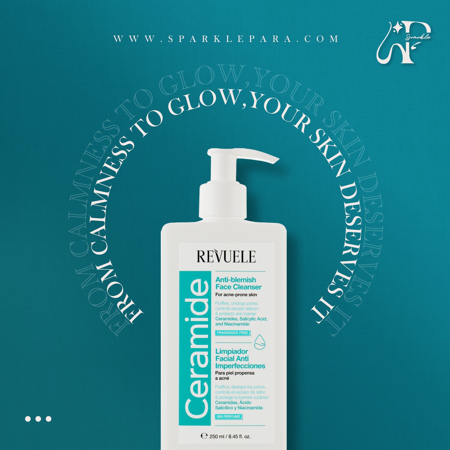 Revuele anti blemish face cleanser