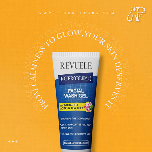 Revuele AHA-BHA-PHA Facial Wash Gel Acids & Tea Tree