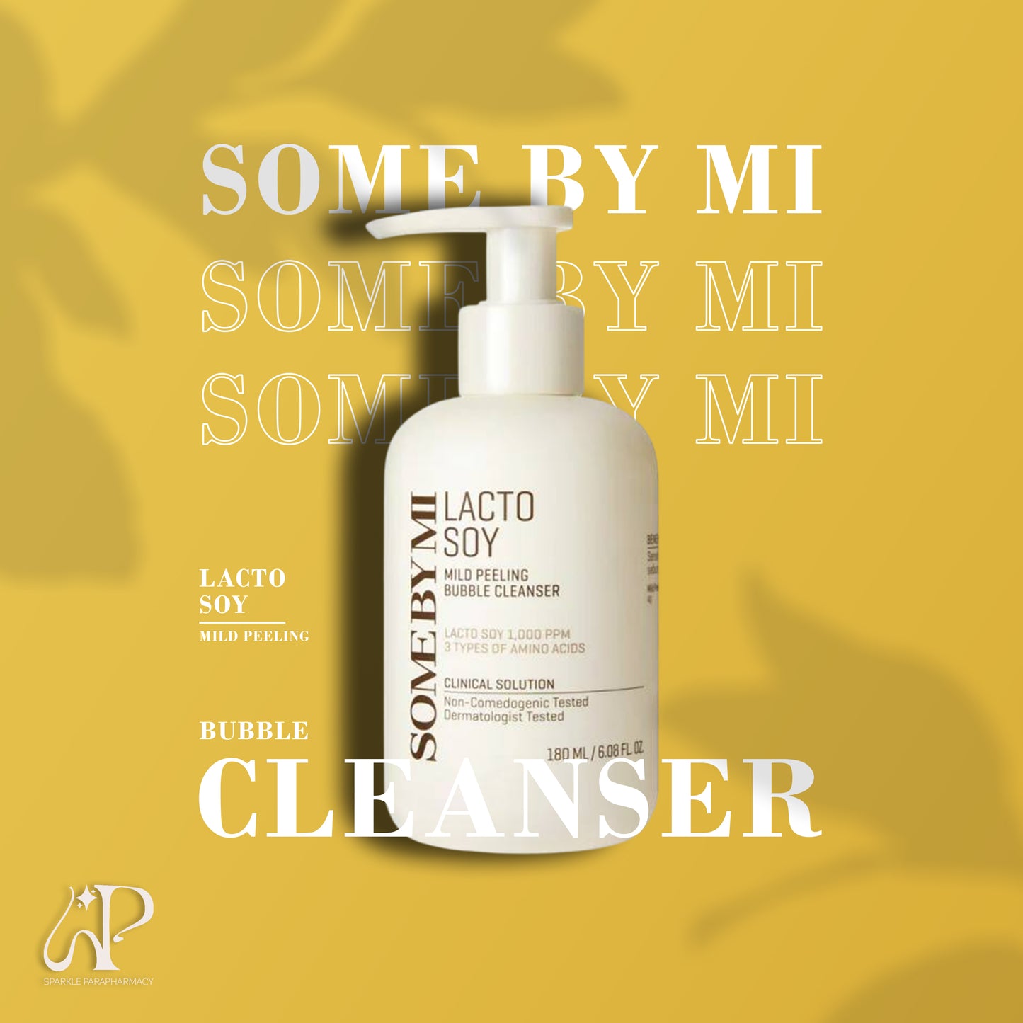SOME BY MI Lacto Soy Mild Peeling Bubble Cleanser