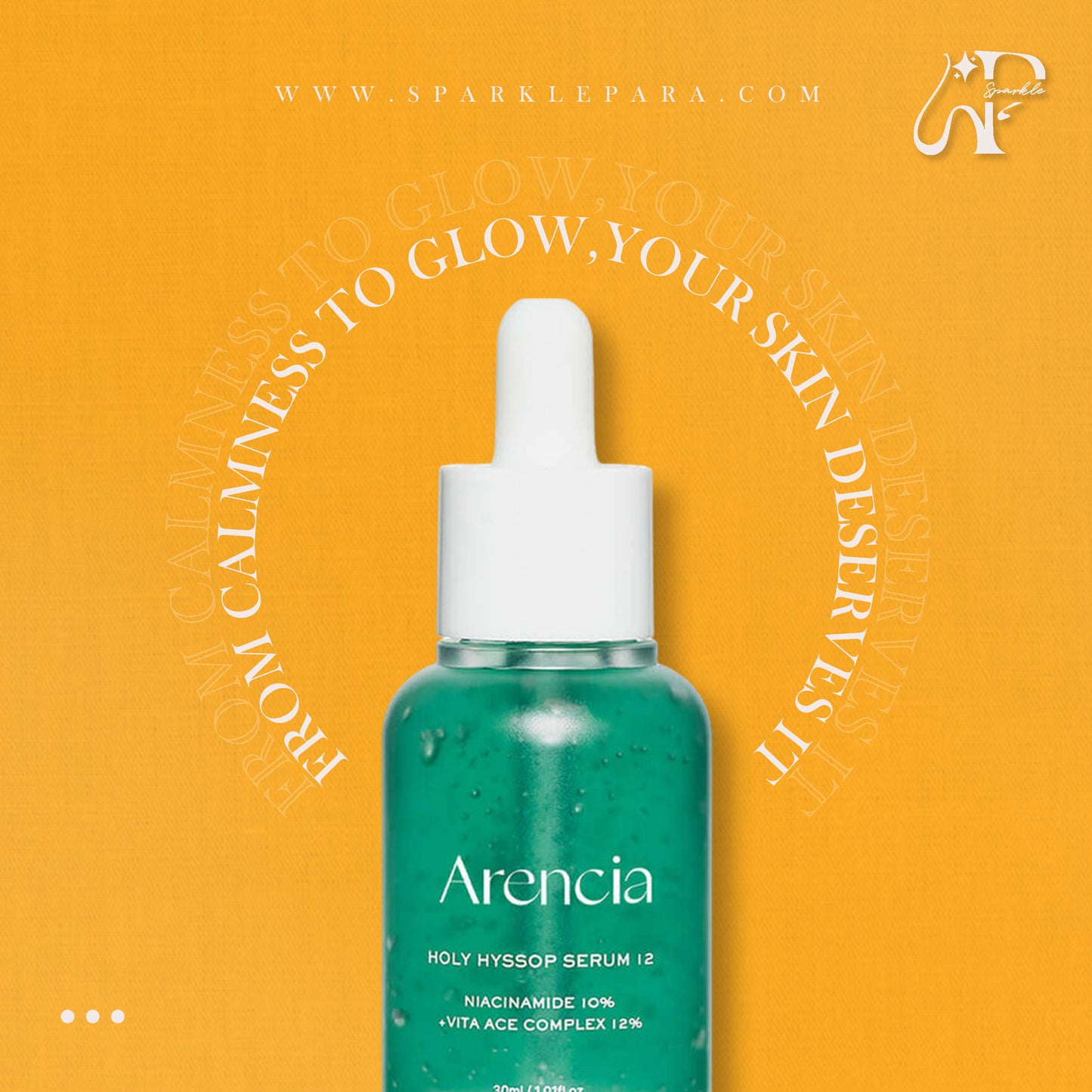 Arencia Holy Hyssop Serum 12 | 30ml