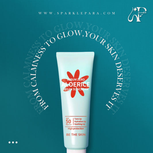 Be The Skin Sebum Zero Aloerice Vegan Suncream SPF50+