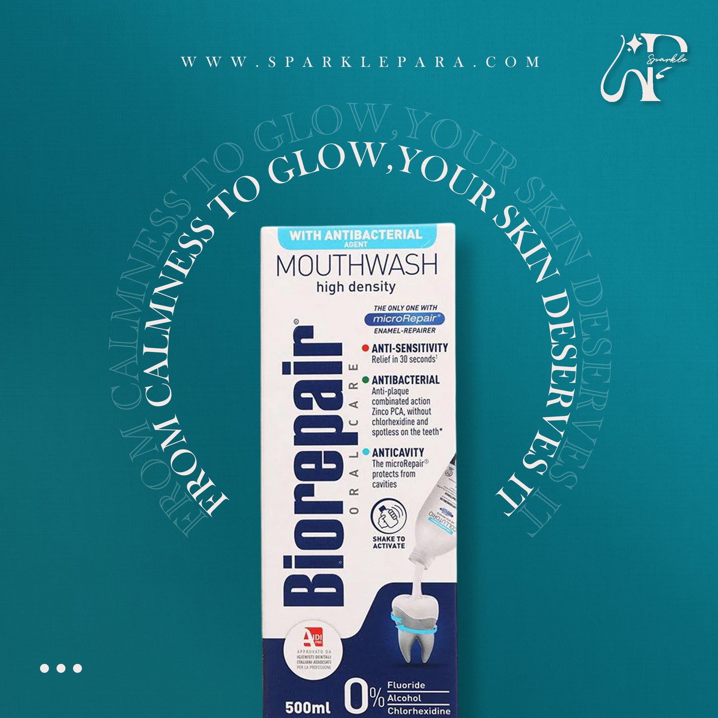 Biorepair Mouthwash high density - 500mL