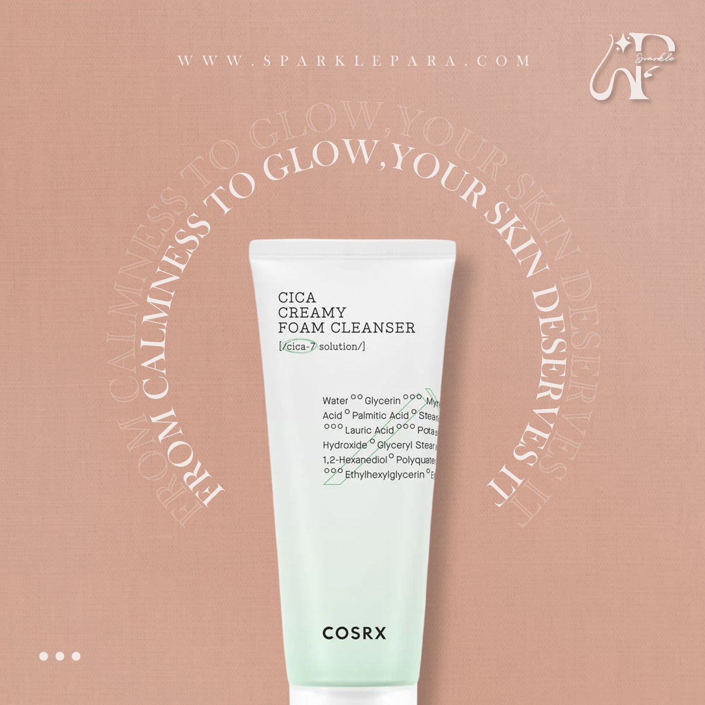 COSRX Cica Creamy Foam Cleanser 