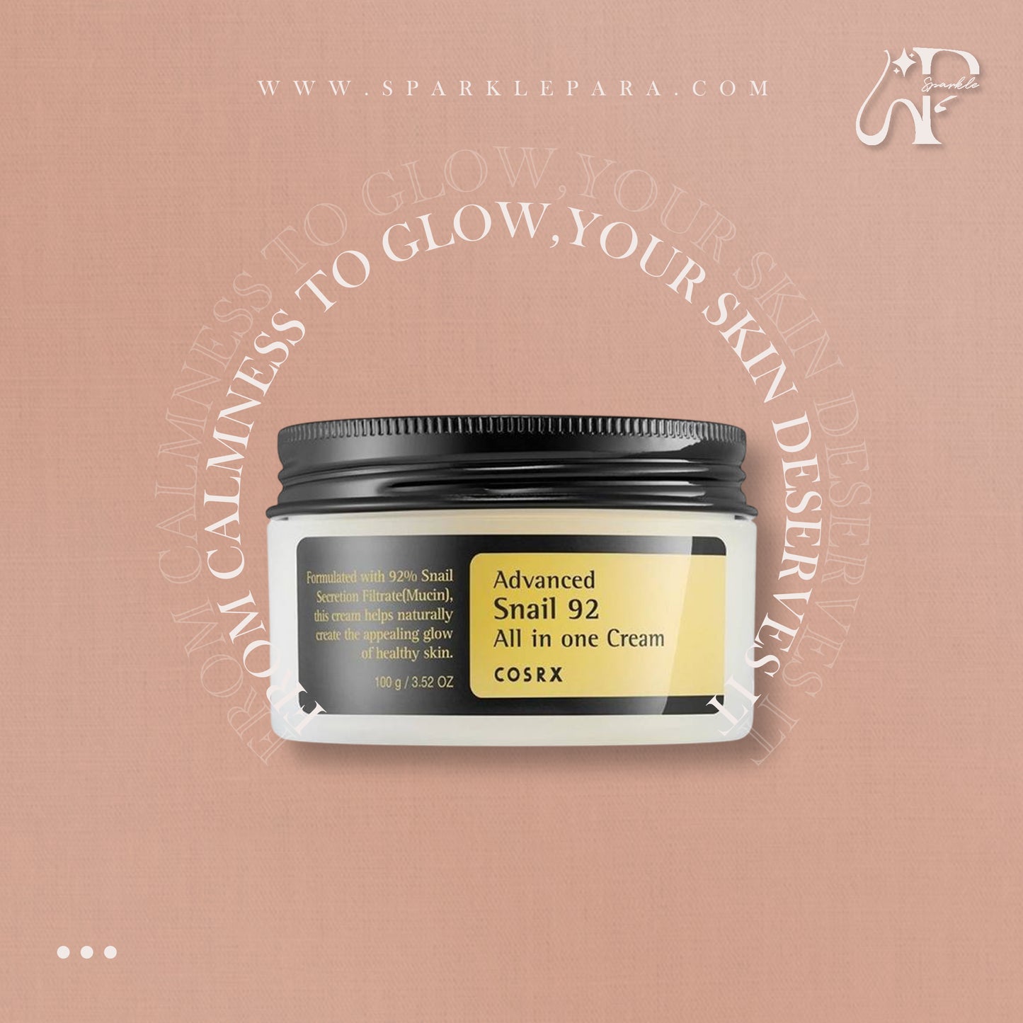 Cosrx Advanced Snail 92 All in one Cream - 100 ml