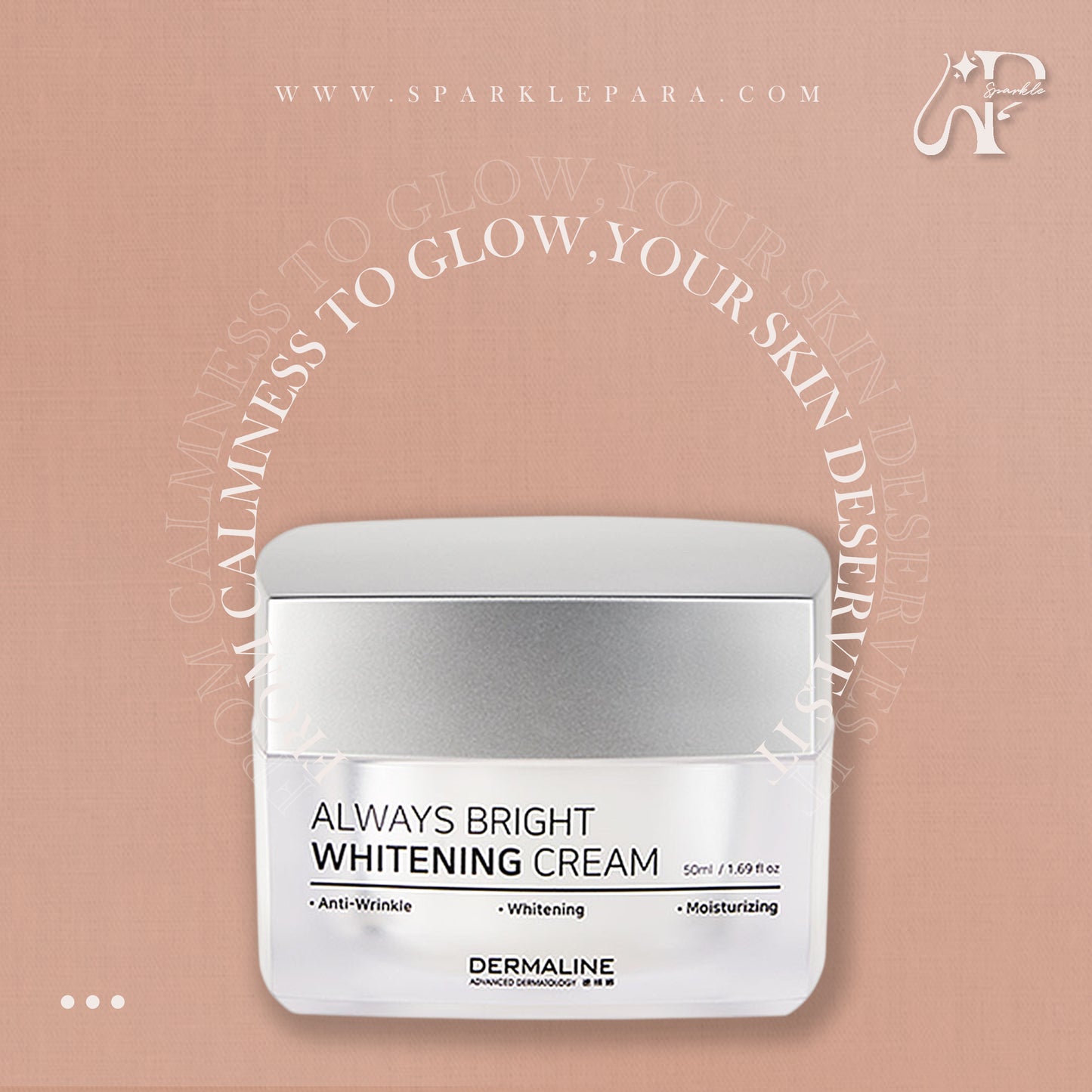 DERMALINE ALWAYS BRIGHT WHITENING CREAM