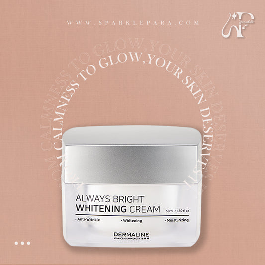 DERMALINE ALWAYS BRIGHT WHITENING CREAM