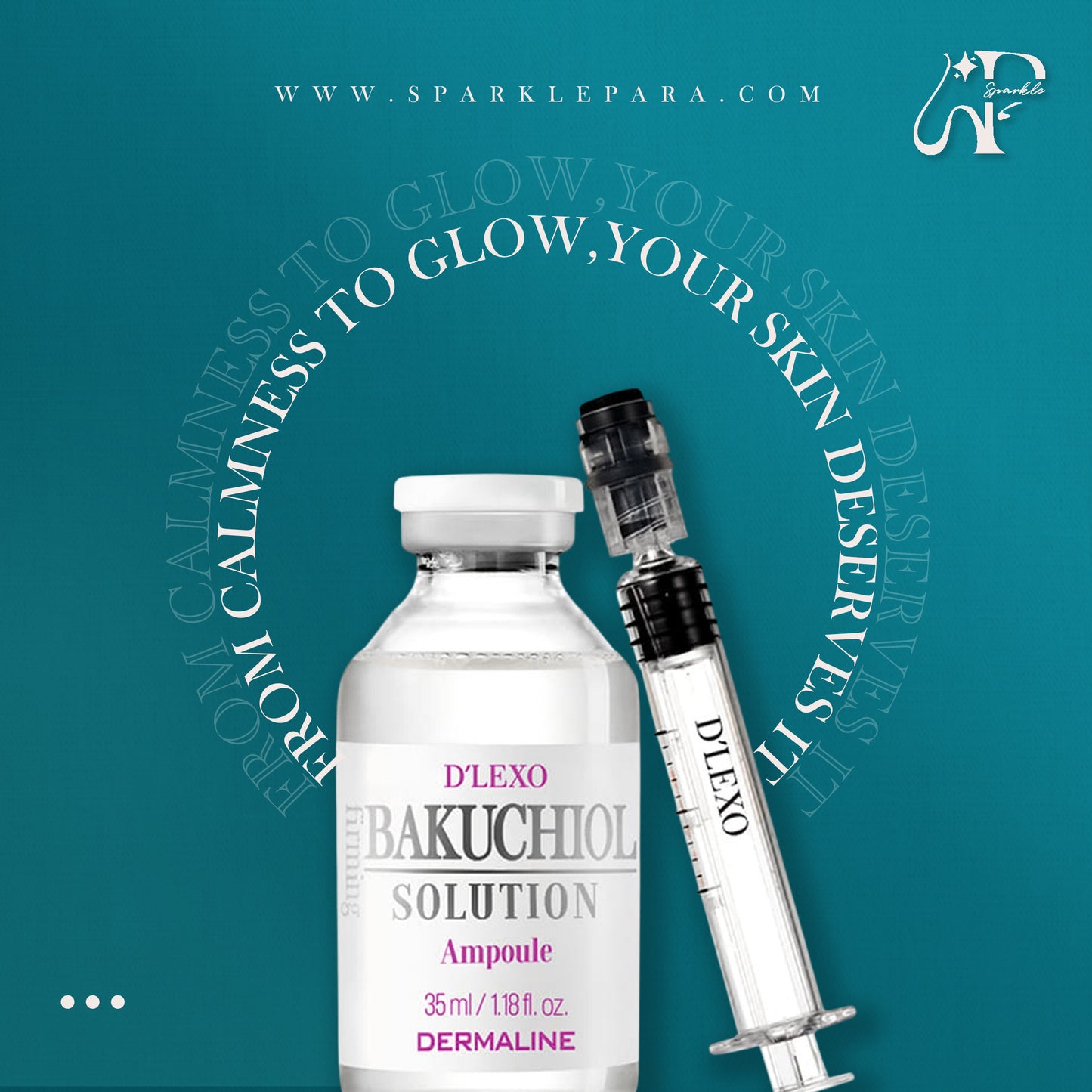 DERMALINE D'LEXO Bakuchiol Firming Solution Ampoule 