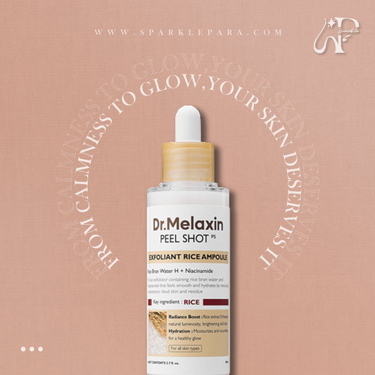 Dr.Melaxin Peel Shot Exfoliant White Rice Ampoule