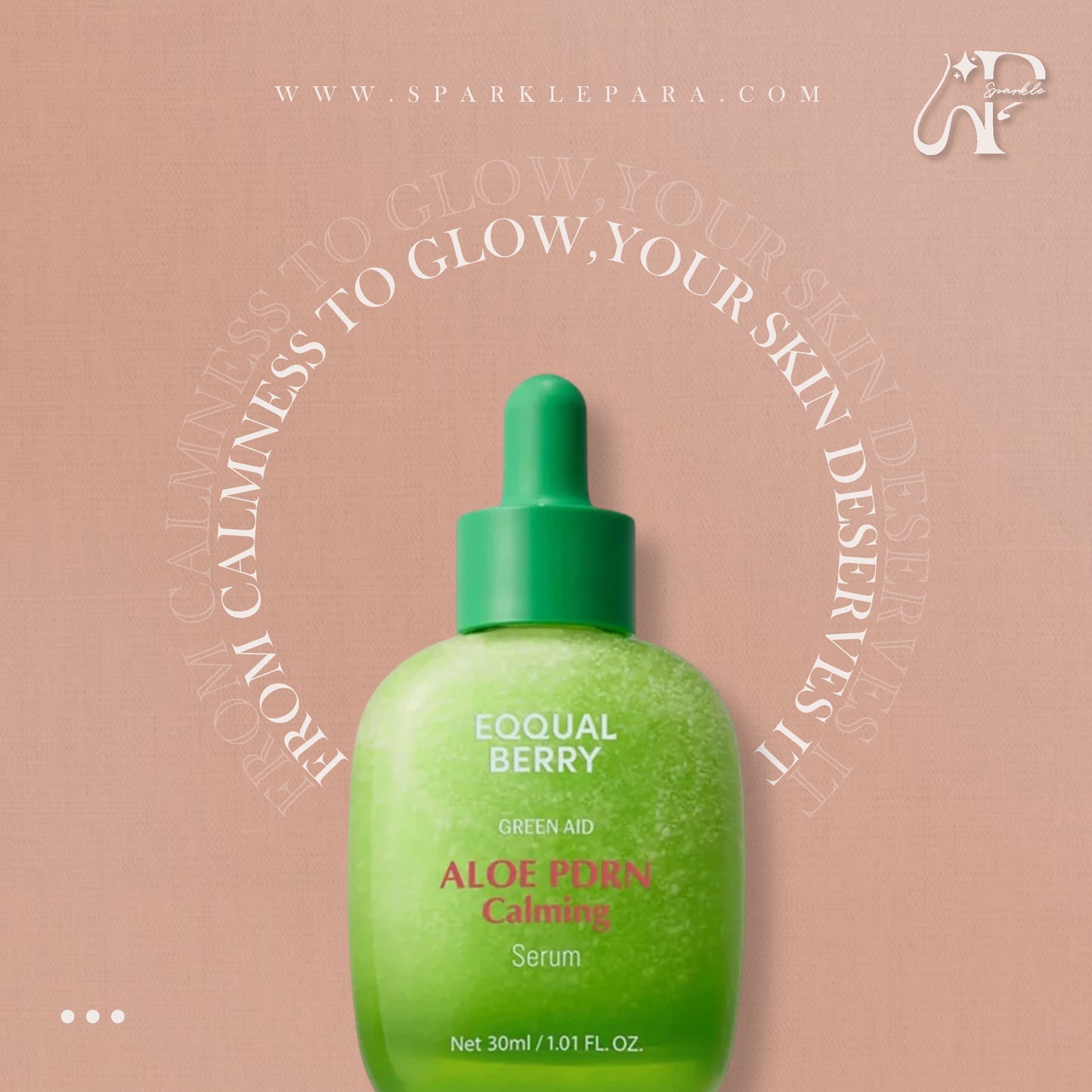 EQQUALBERRY Aloe PDRN Calming Serum
