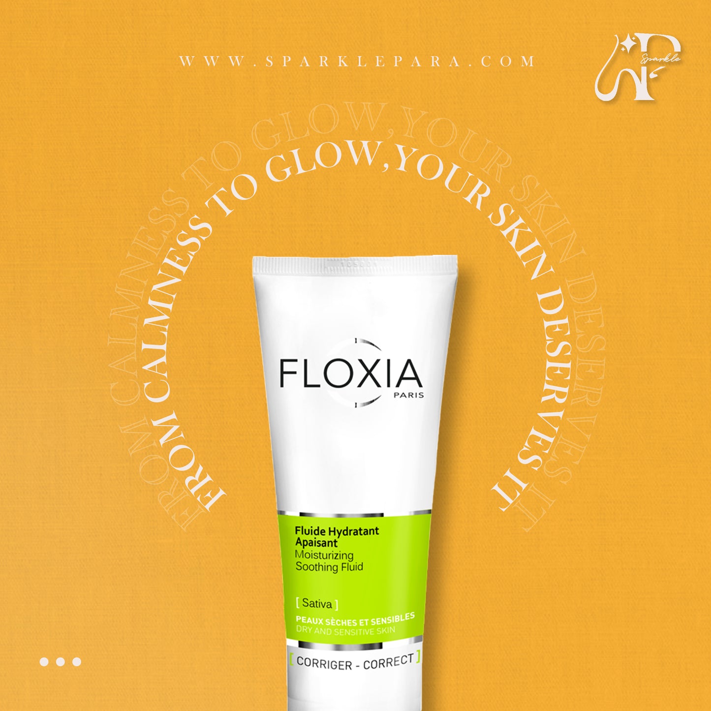 Floxia Moisturizing Soothing Fluid – 125 ml