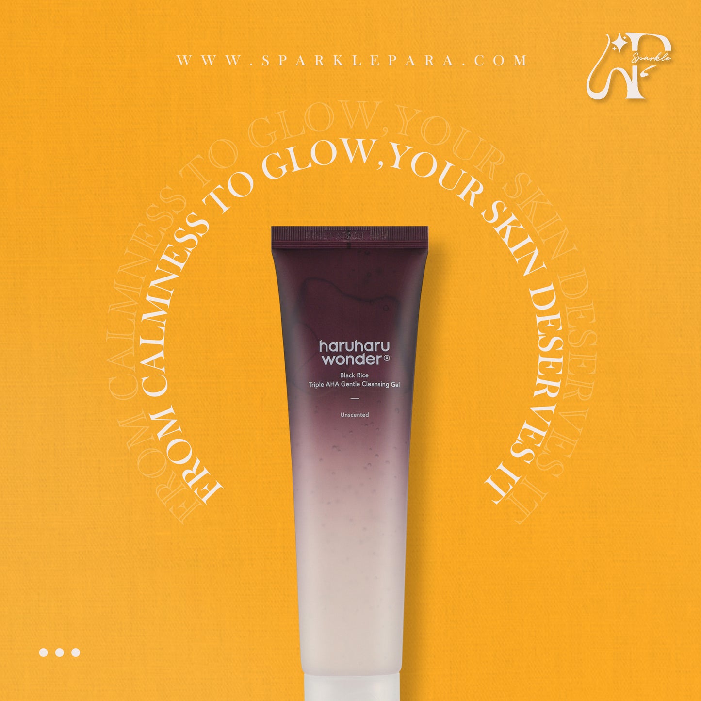 Haruharu Black Rice Triple AHA Gentle Cleansing Gel