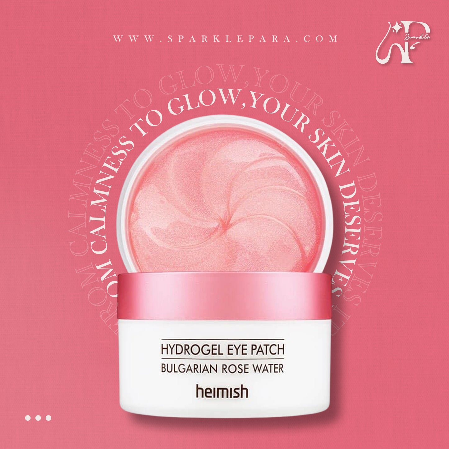 Heimish Bulgarian Rose Hydrogel Eye Patch