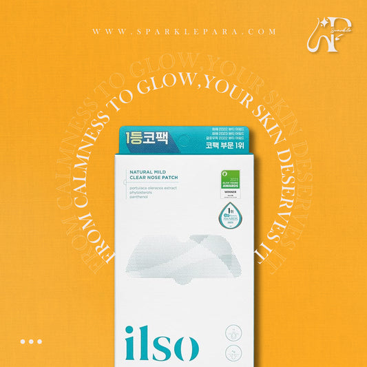 Ilso Natural MILD Clear Nose Patch/Blackhead Remover for Nose