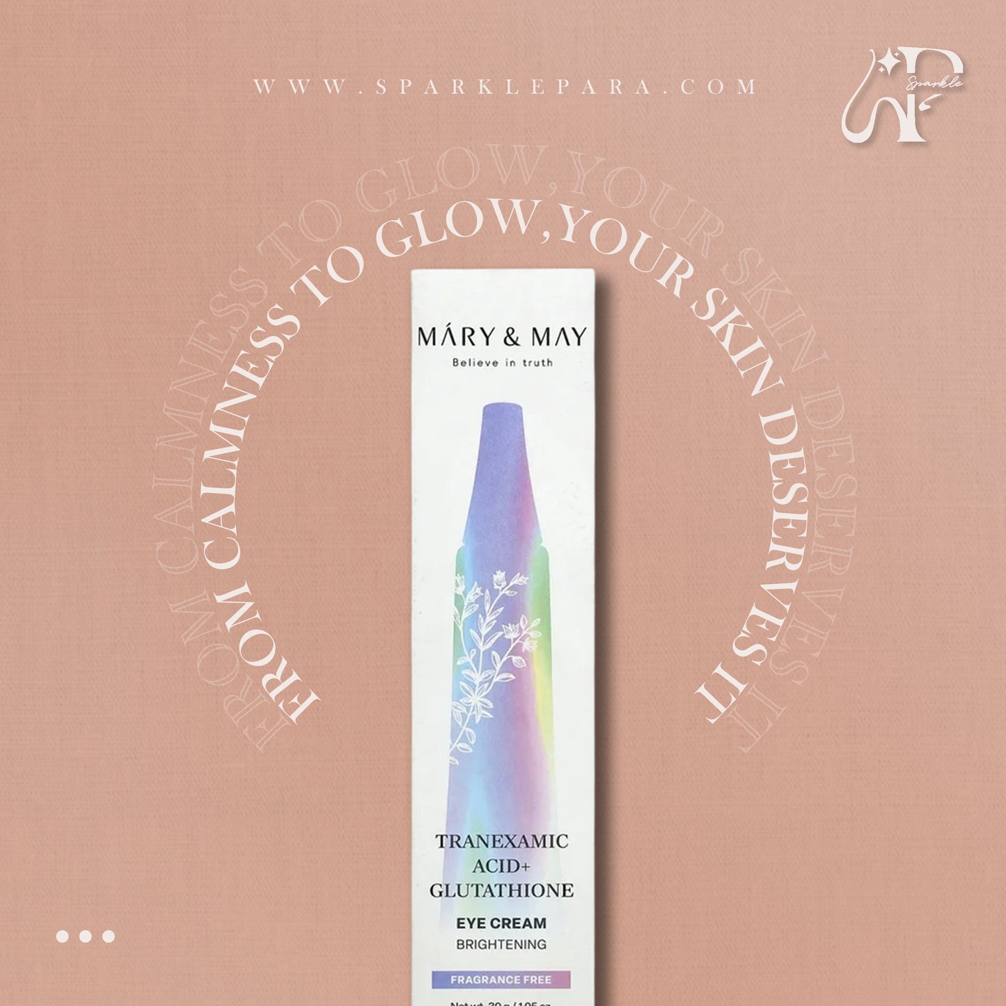 Mary & May Tranexamic Acid + Glutathione Eye Cream | Brightening