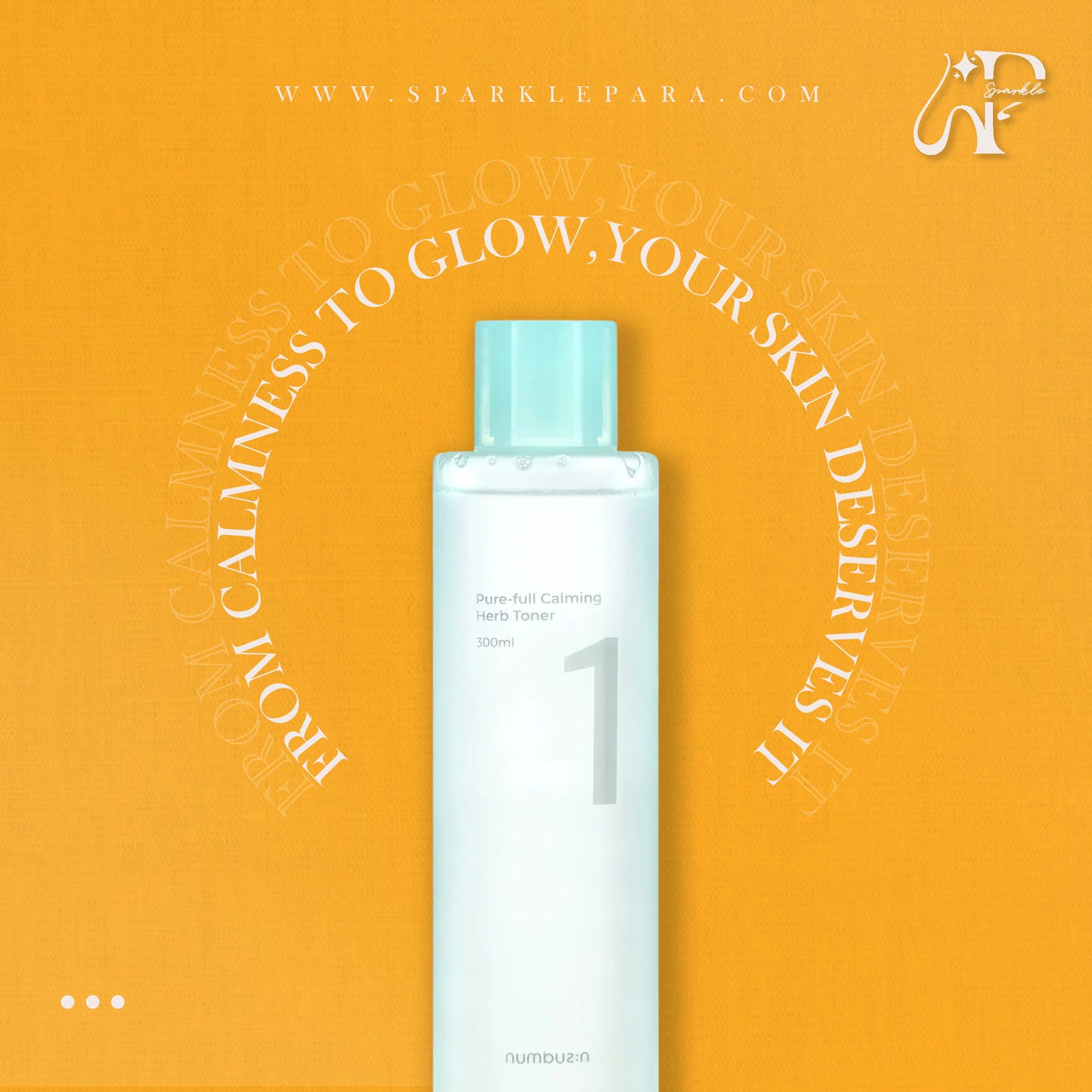 Numbuzin No. 1 Pure-Full Calming Herb Toner - 300ml 