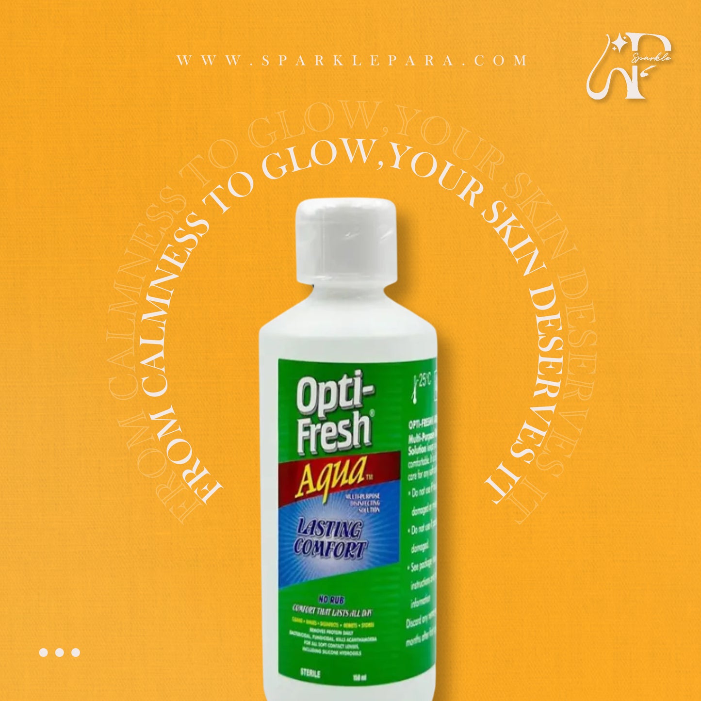 Opti-Fresh Aqua Lasting Comfort For All Soft Contact Lenses