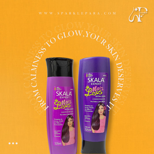 Skala Expert Mais Lisos Shampoo and Conditioner 325 Ml Kit