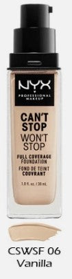 NYX PROFESSIONAL MAKEUP Can't Stop Won't Stop Foundation