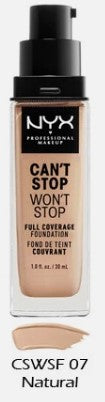 NYX PROFESSIONAL MAKEUP Can't Stop Won't Stop Foundation
