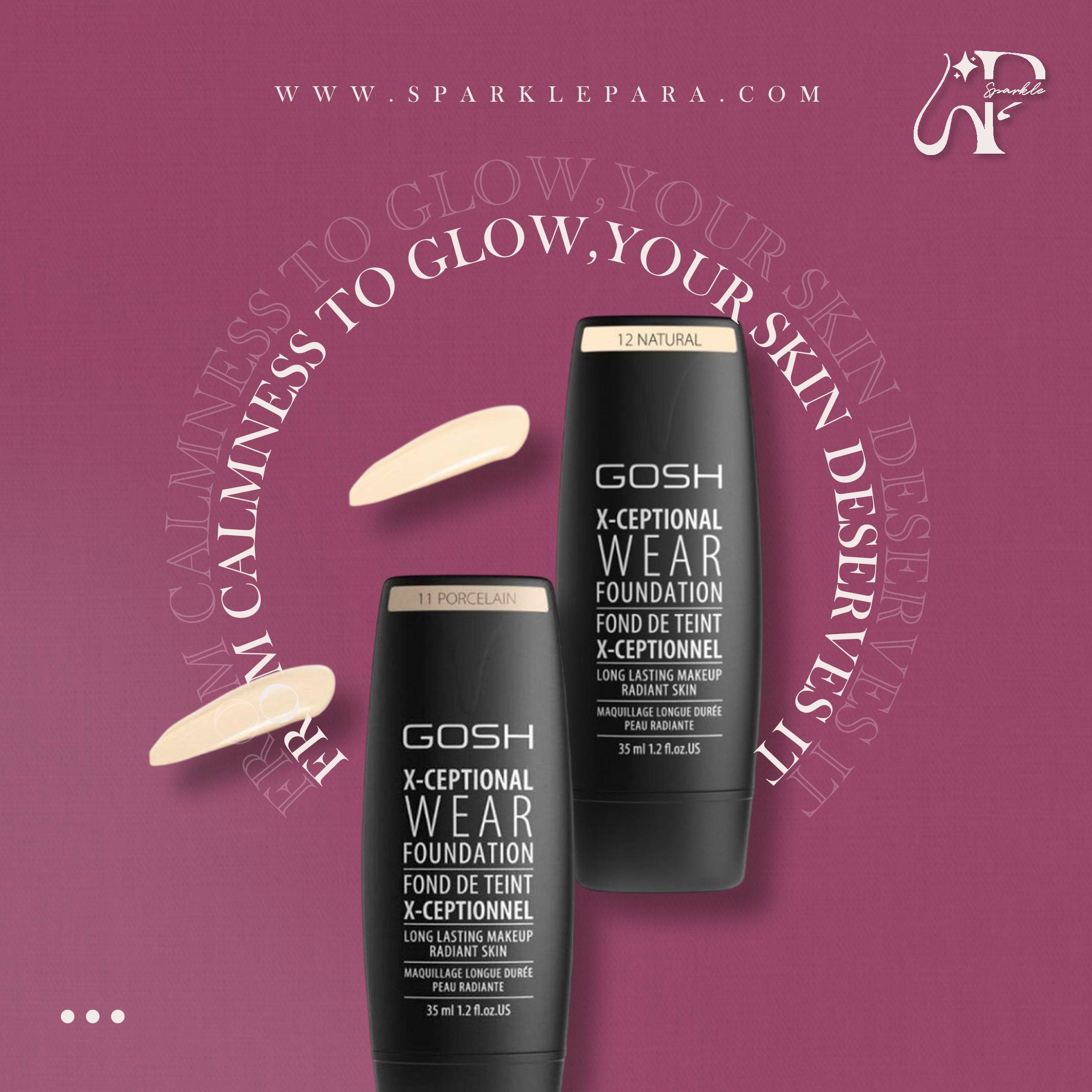 GOSH X-CEPTIONAL WEAR FOUNDATION‏