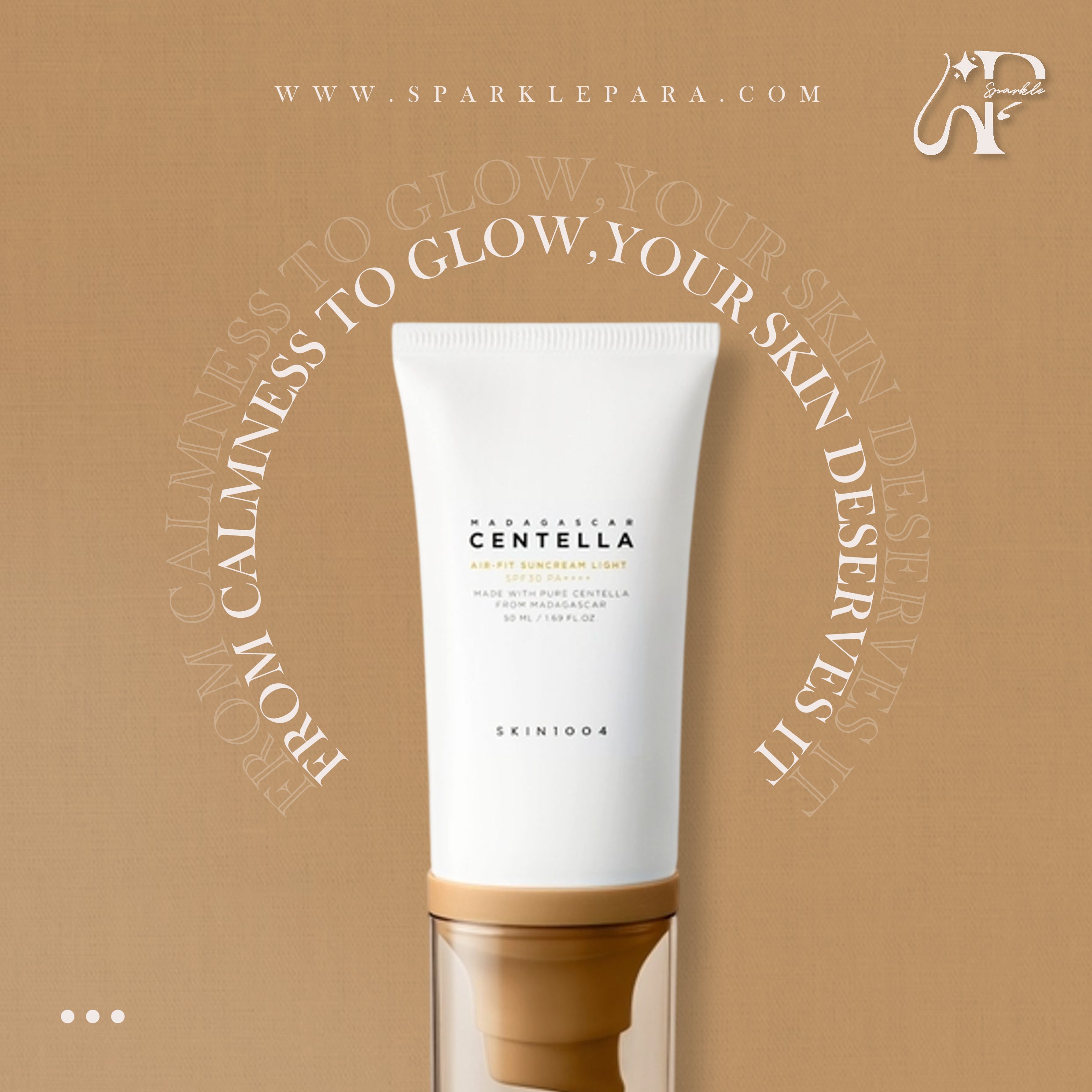 SKIN1004 Madagascar Centella Air-Fit Suncream Light SPF30+