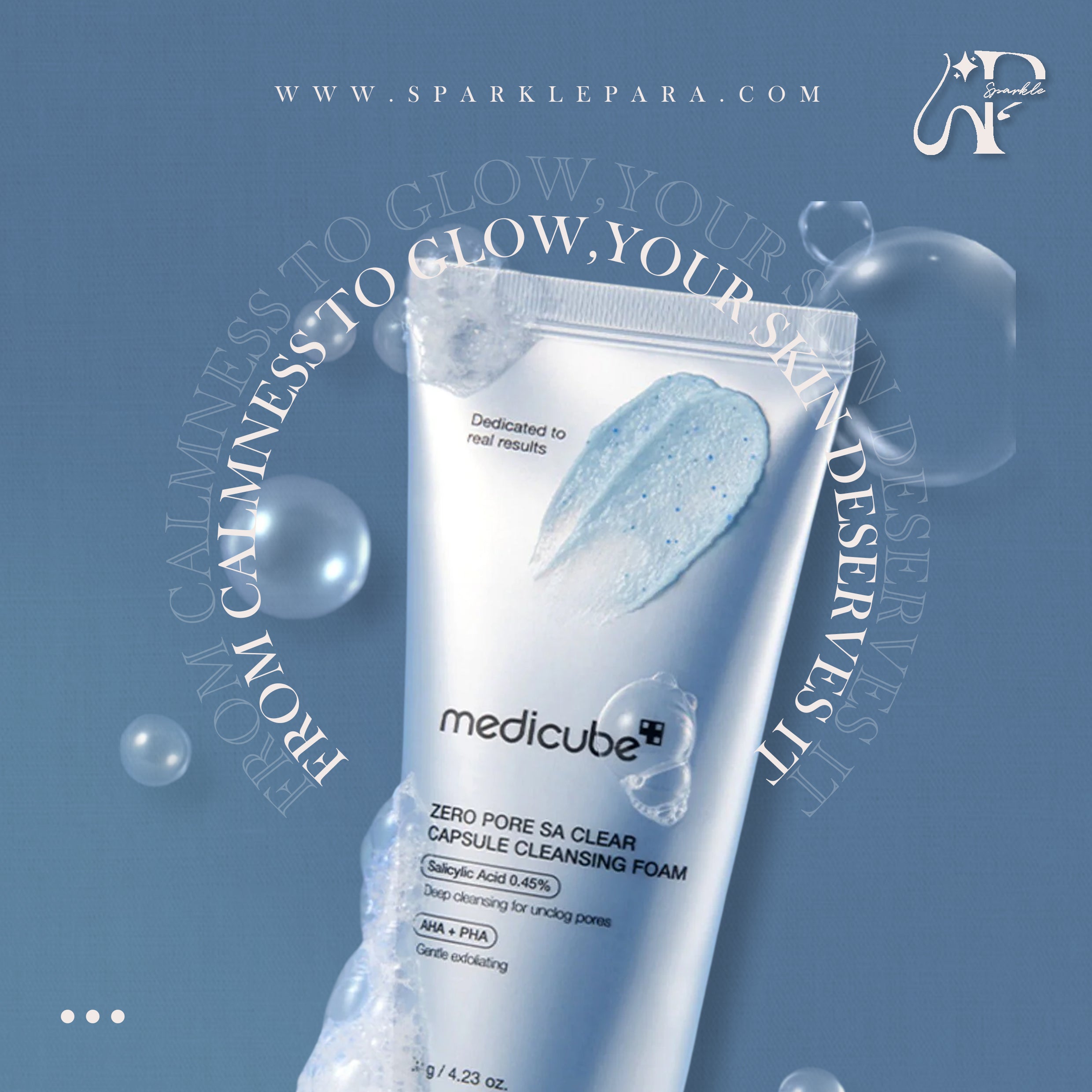 Medicube Zero Pore Sa Clear Capsule Cleansing Foam