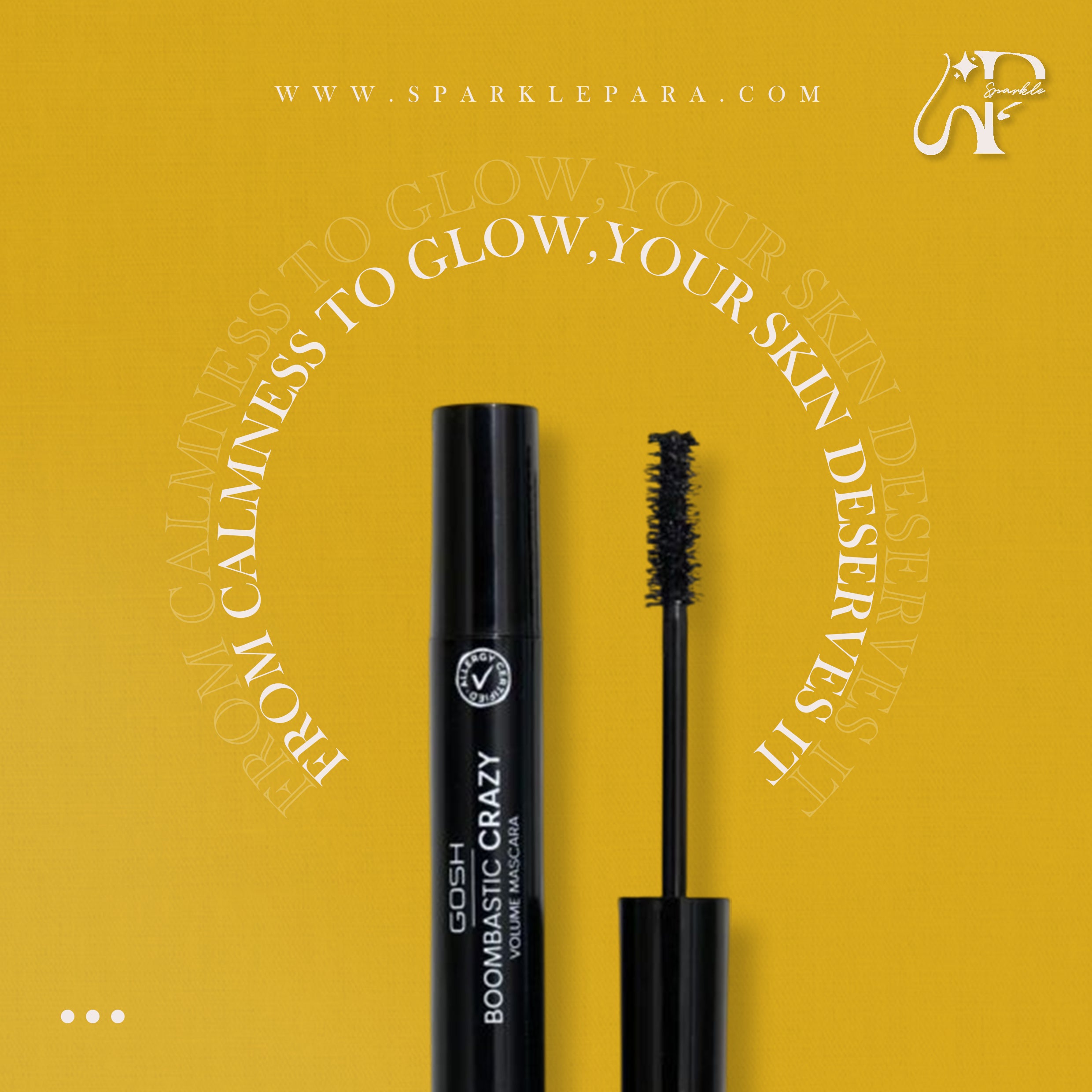 GOSH BOOMBASTIC CRAZY VOLUME MASCARA – 001 EXTREME BLACK