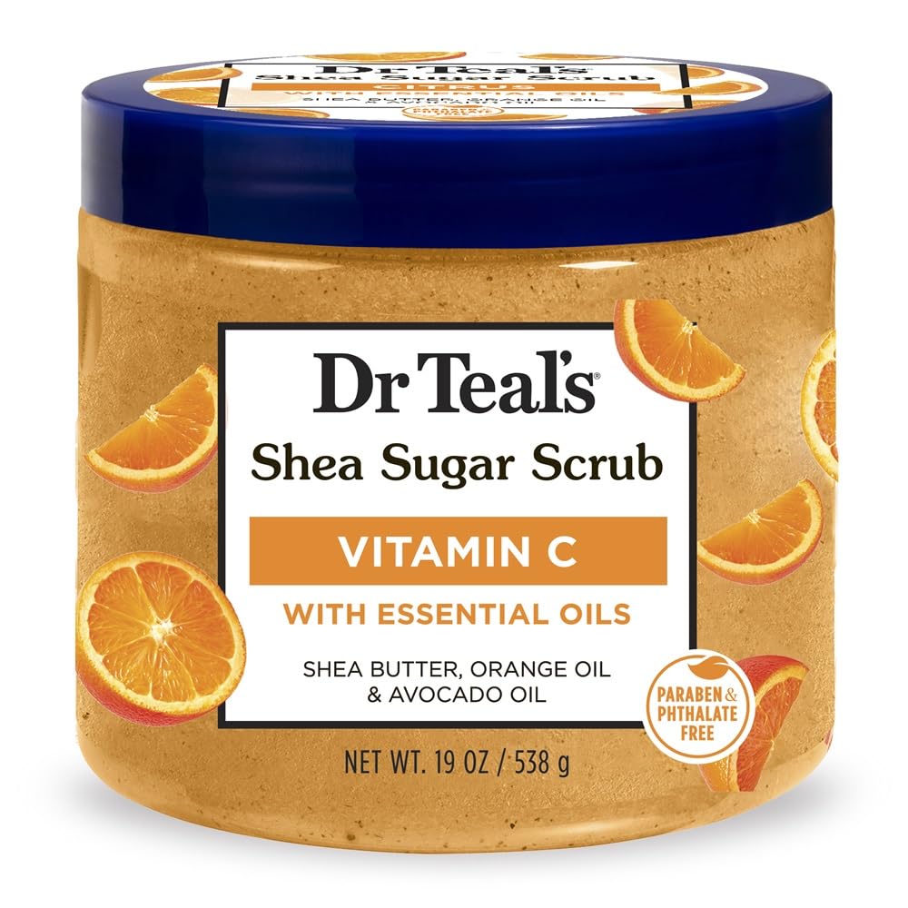 Dr Teal's Shea Sugar Body Scrub سكراب للجسم