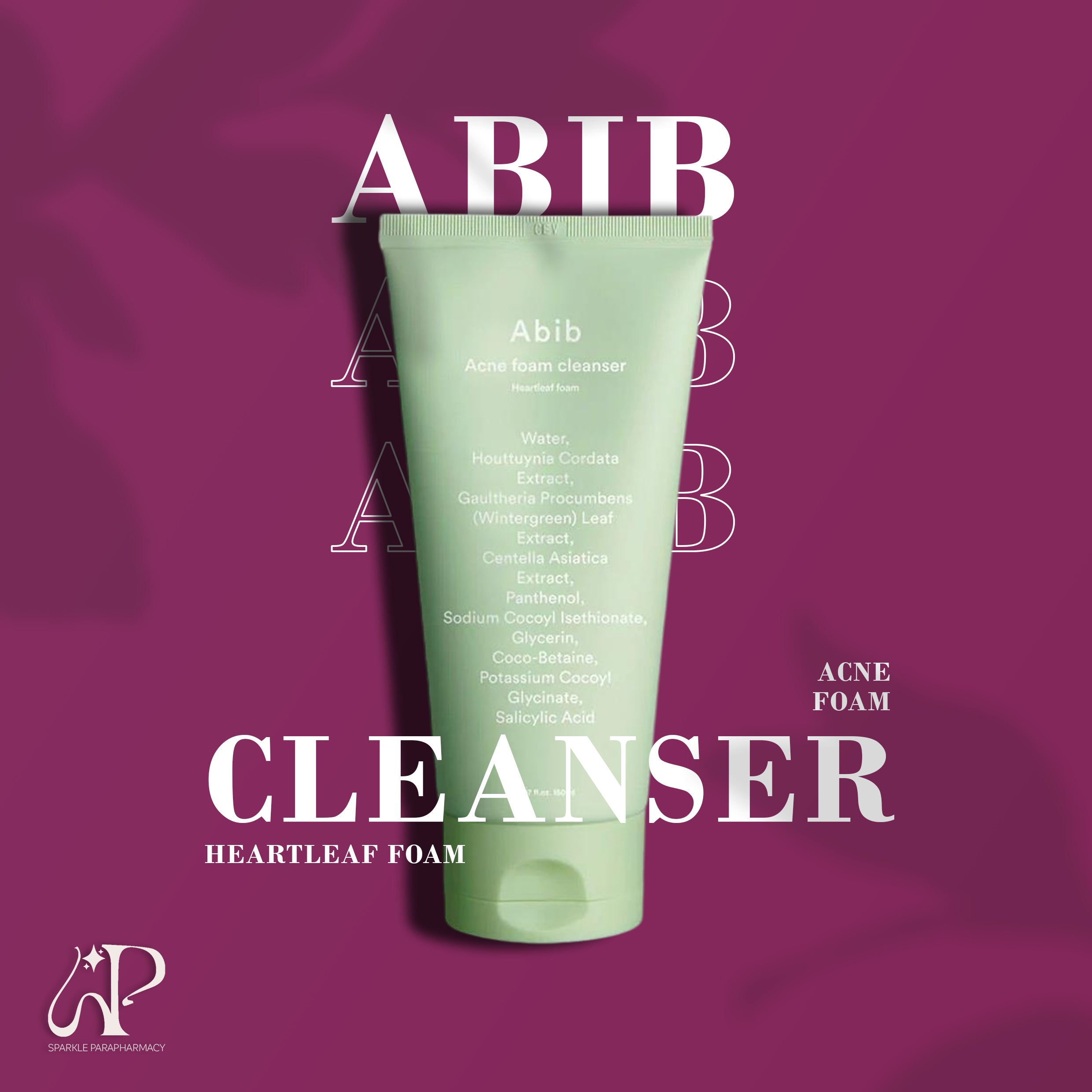 Abib Acne Foam Cleanser (Heartleaf Foam)
