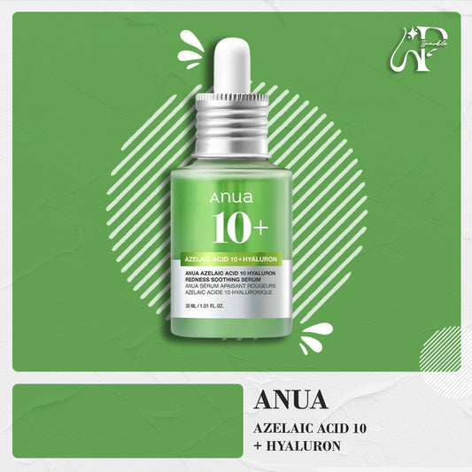 Anua Azelaic Acid 10 Hyaluron Redness Soothing Serum