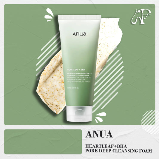ANUA Heartleaf Quercetinol Pore Deep Cleansing Foam