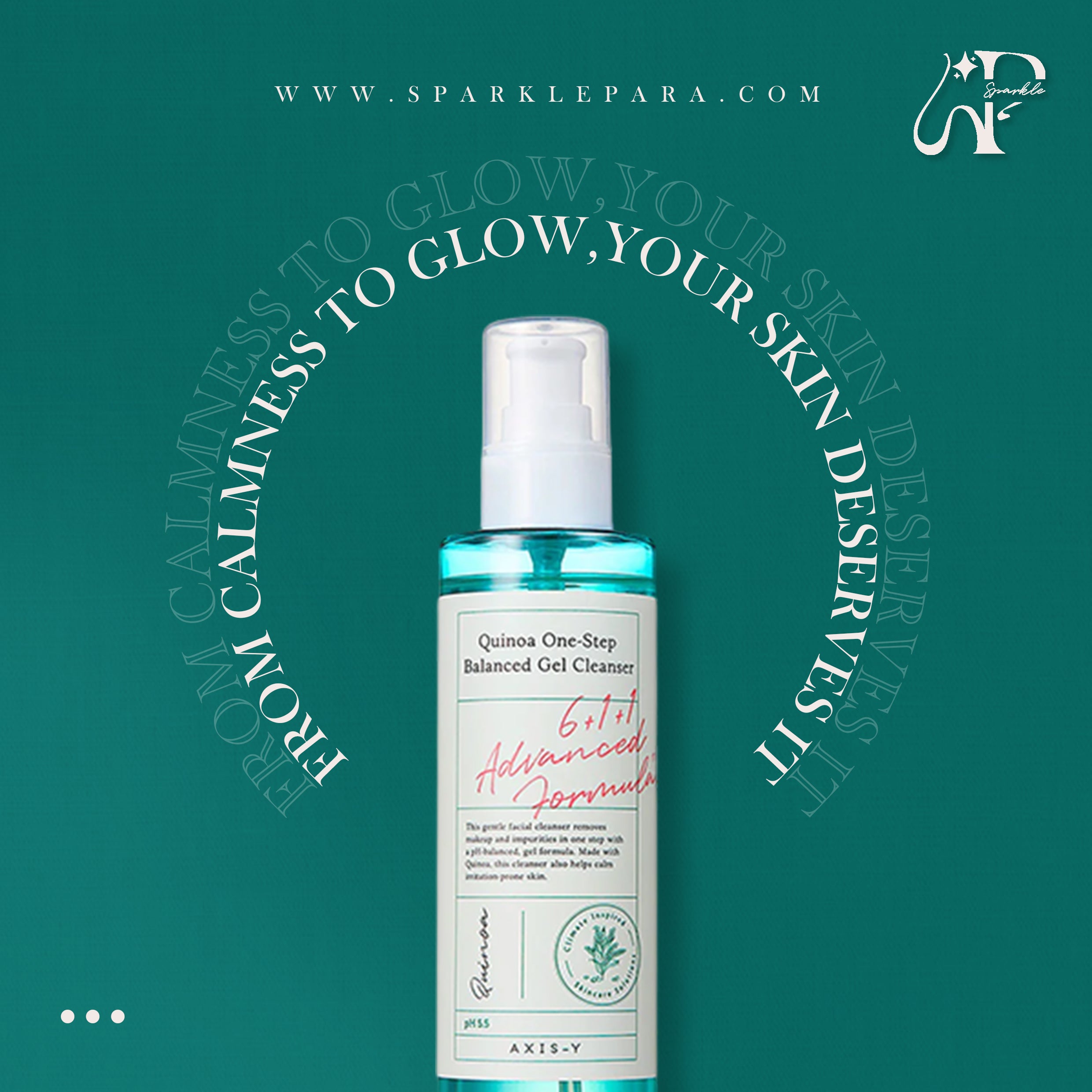 AXIS-Y Quinoa One Step Balanced Gel Cleanser