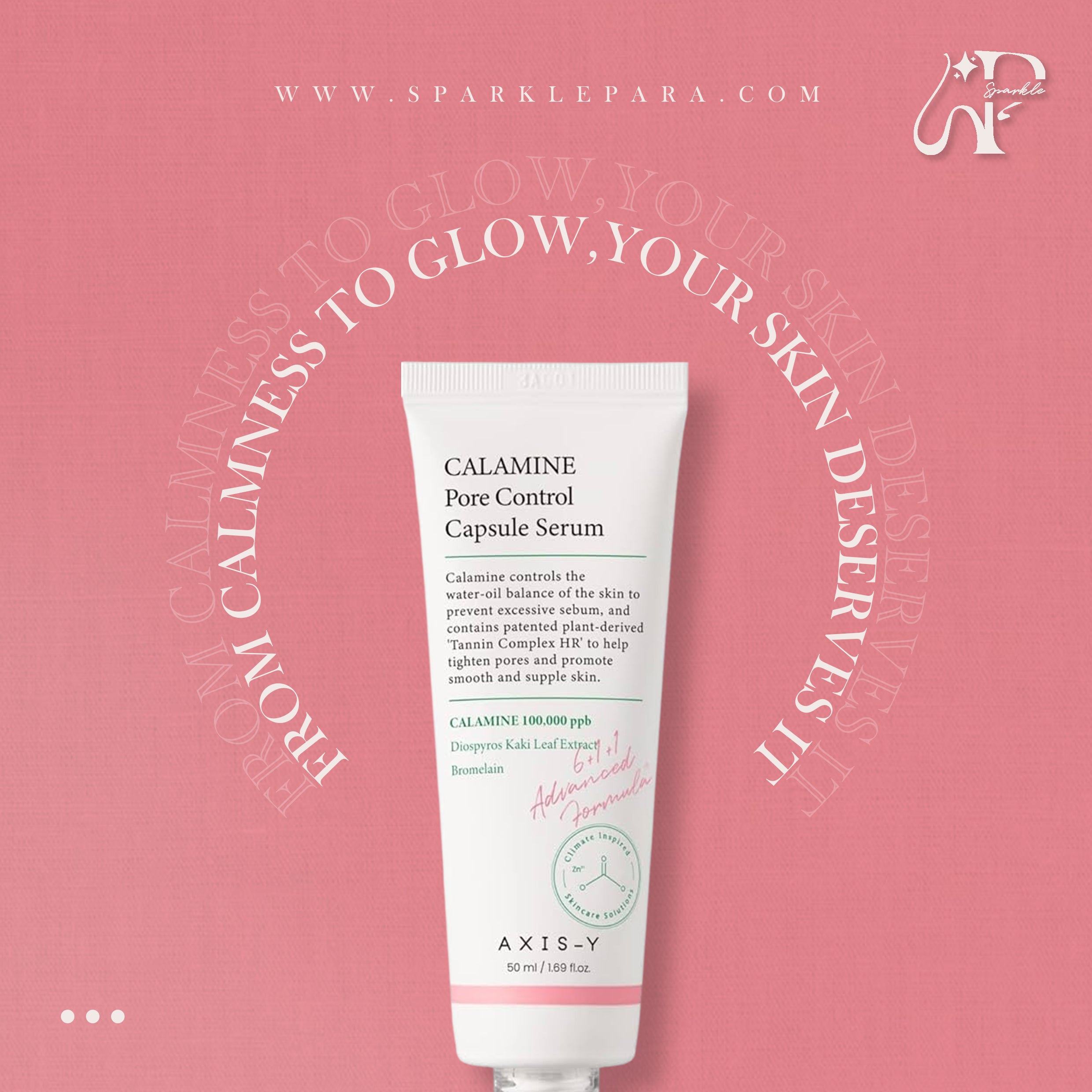 AXIS-Y CALAMINE Pore Control Capsule Serum