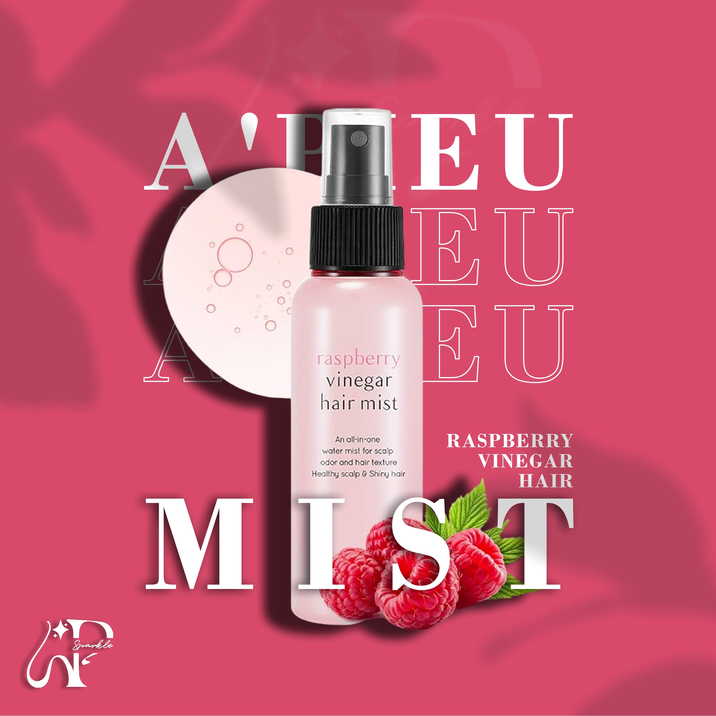 A'PIEU Raspberry Vinegar Hair Mist