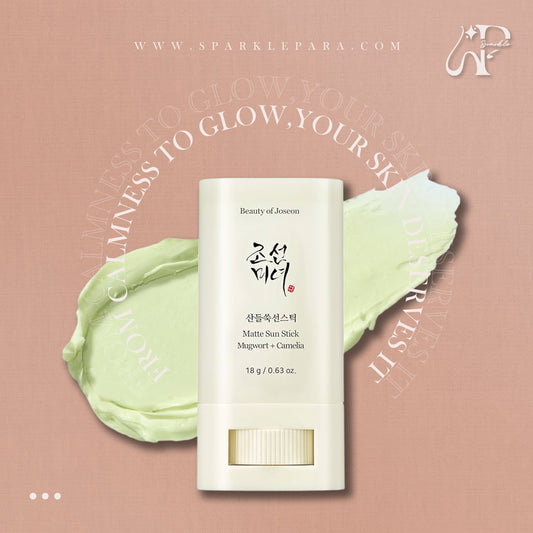 BEAUTY OF JOSEON Matte sun stick : Mugwort + Camilia