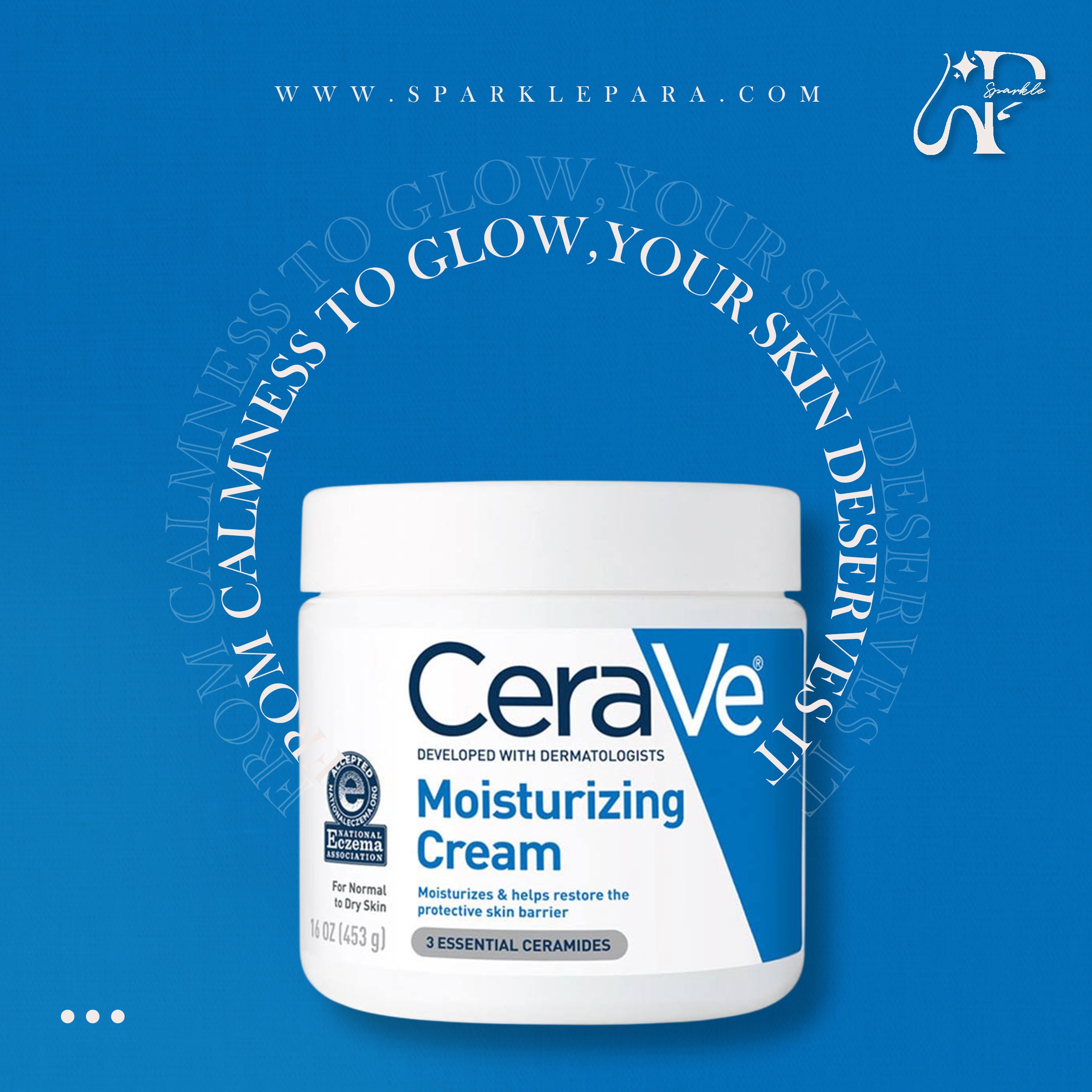 CeraVe Moisturizing Cream | 453g‏