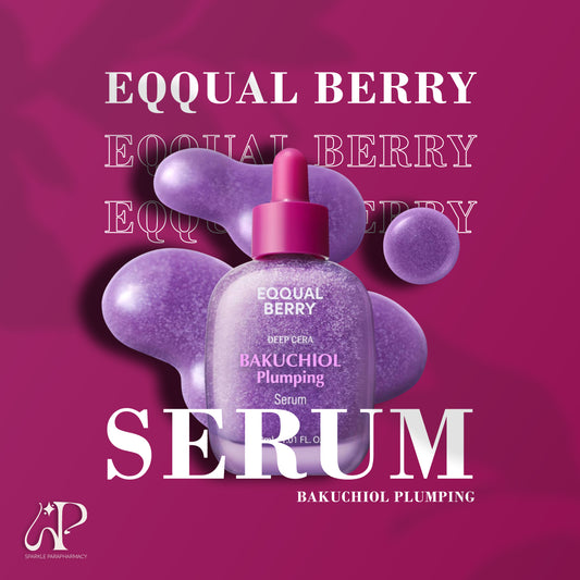 EQQUAL BERRY Deep Cera Bakuchiol Plumping Serum 30ml