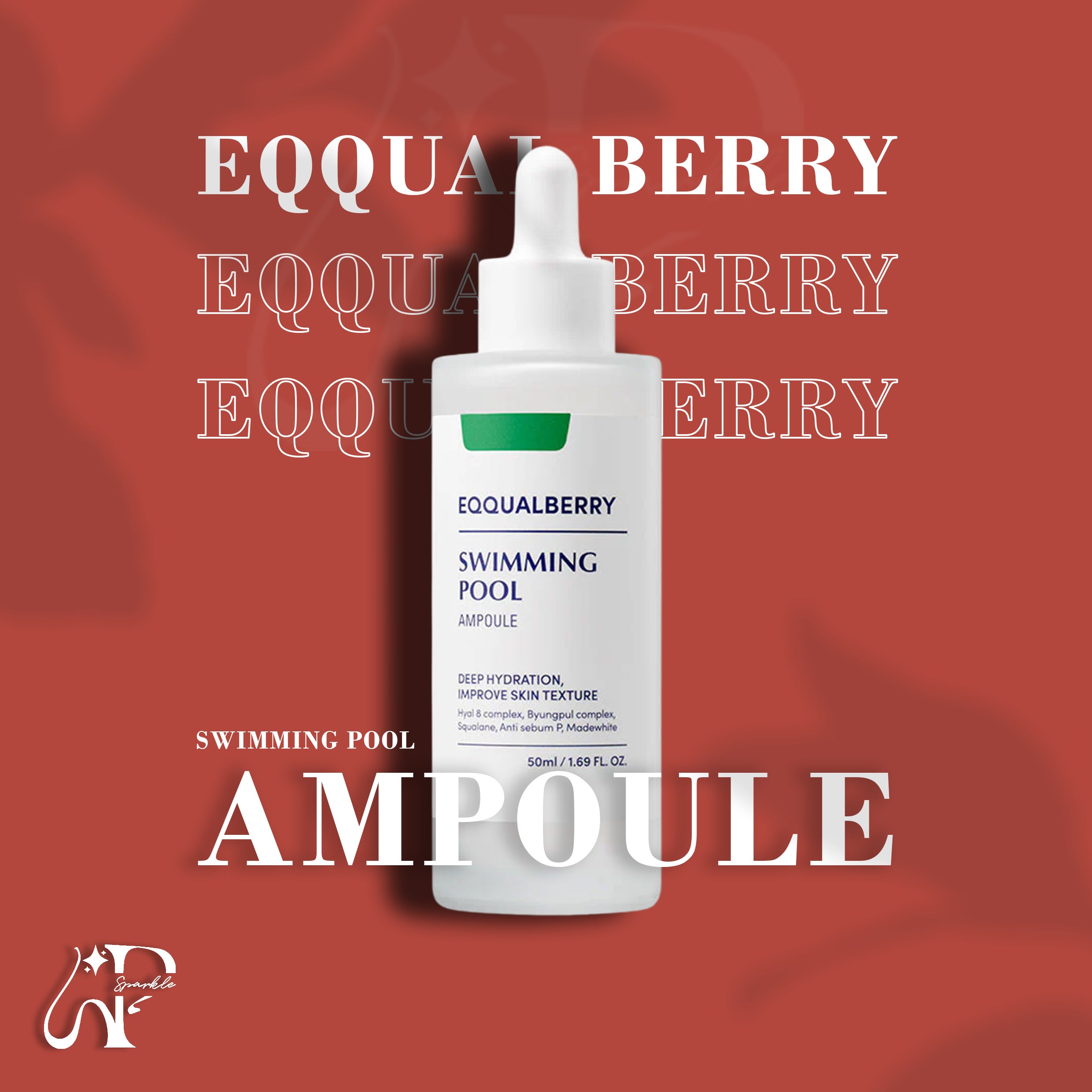 EQQUALBERRY Swimming Pool Ampoule