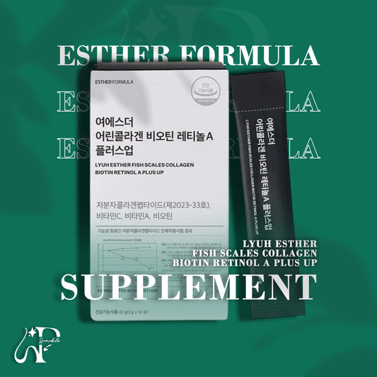 Esther Formula Lyuh Esther Fish Scales Collagen Biotin Retinol A Plus Up
