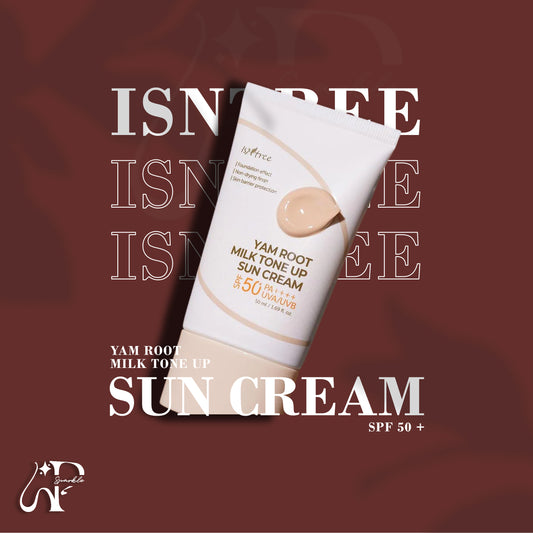 ISNTREE Yam Root Milk Tone Up Sun Cream SPF 50+ PA++++