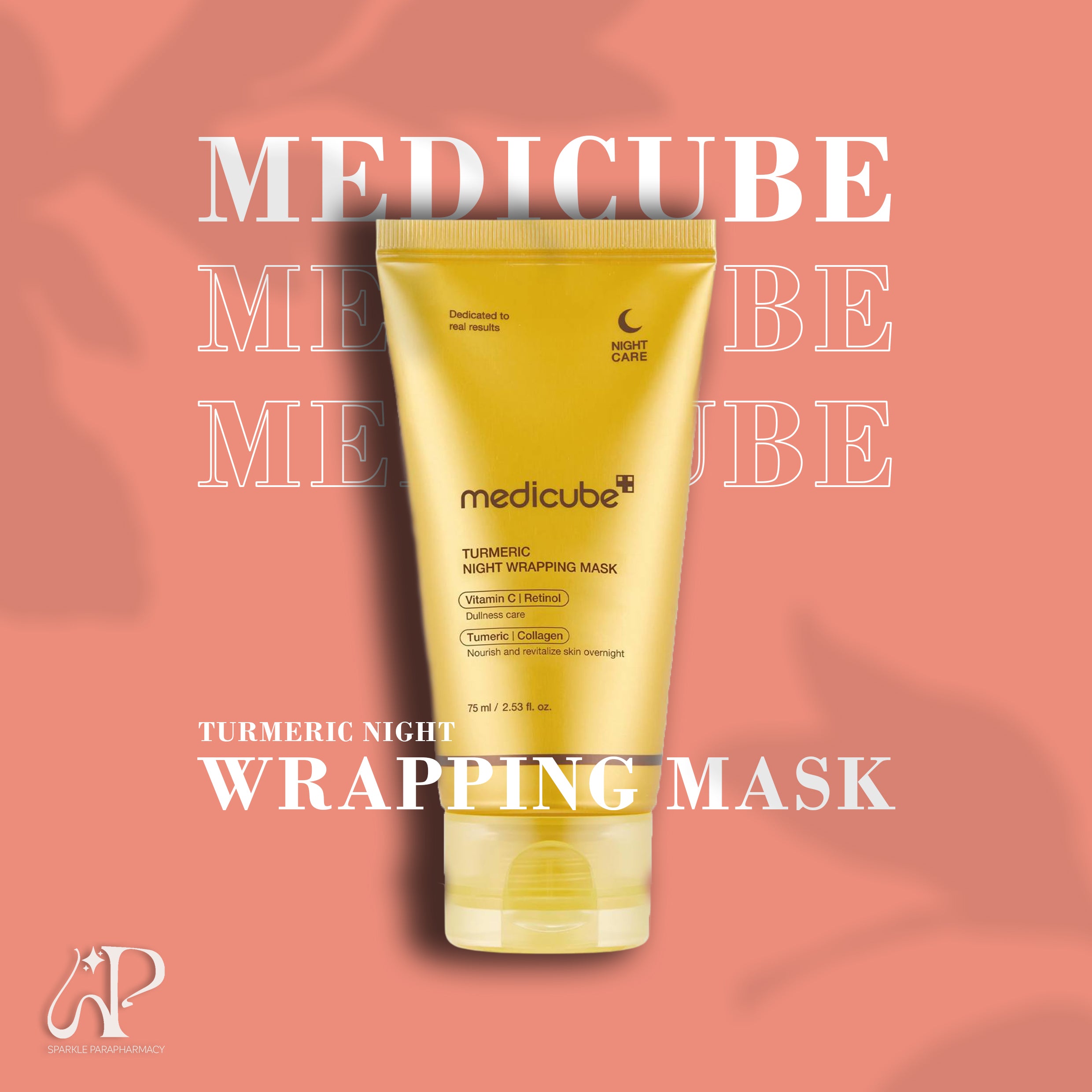 Medicube Kojic Acid Turmeric Night Wrapping Mask