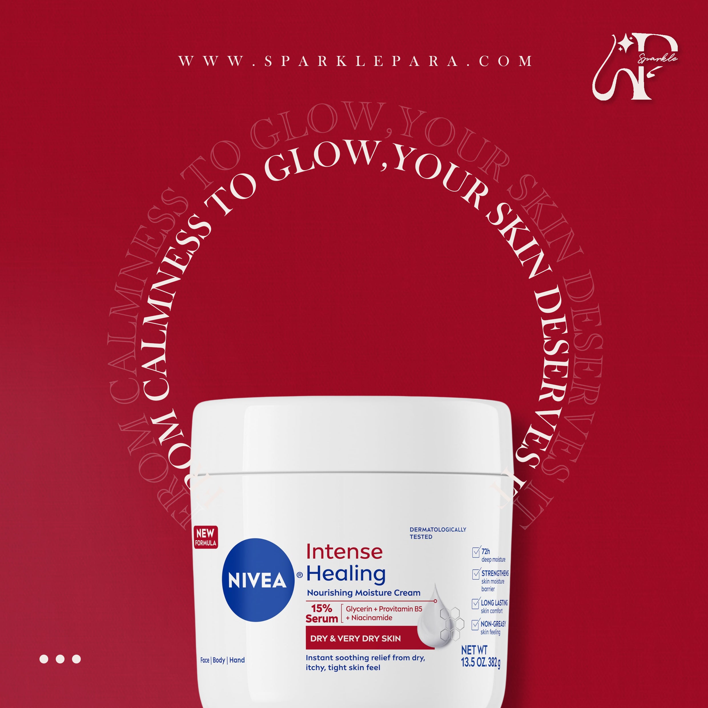 NIVEA Intense Healing Nourishing Moisture Cream